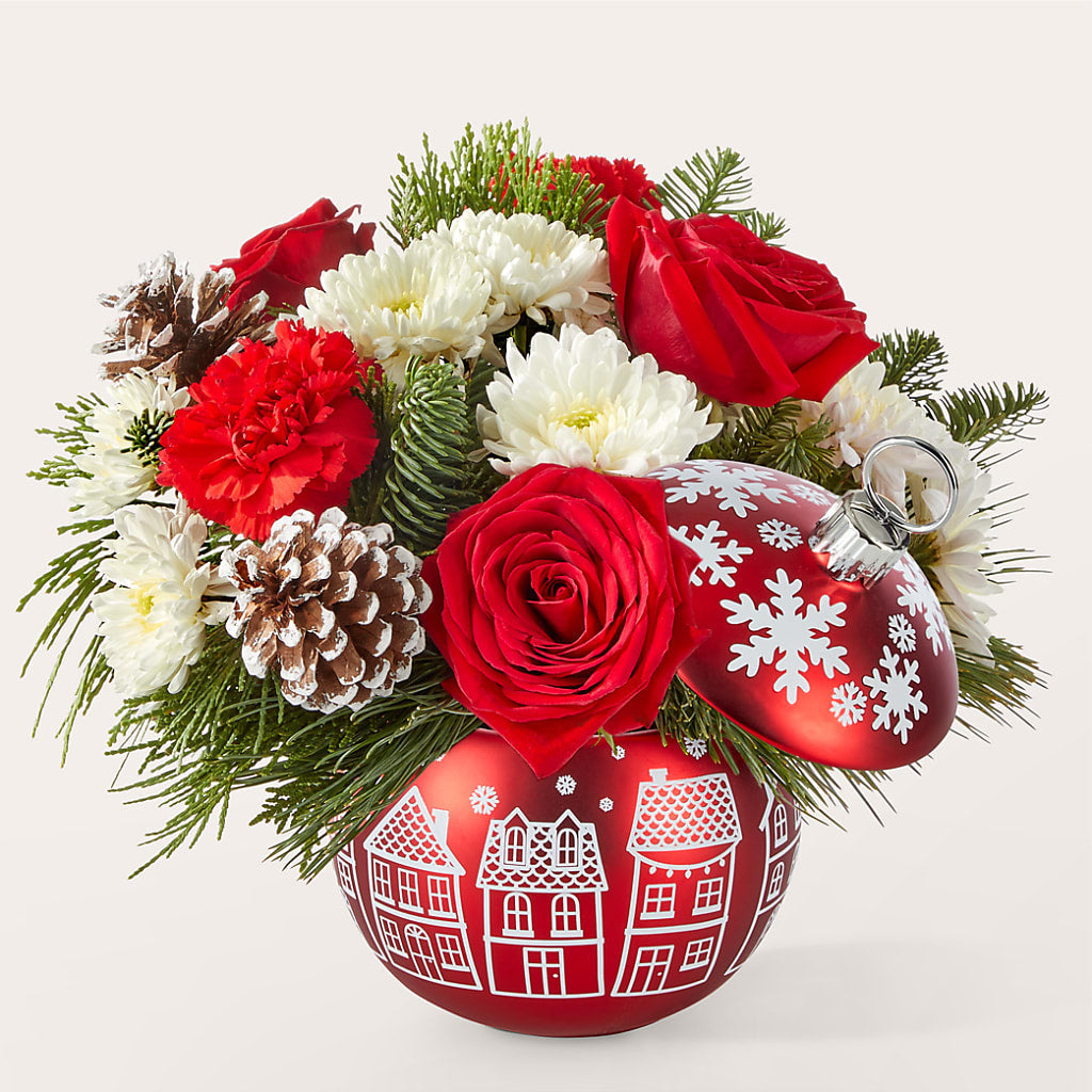 Christmas Village Ornament – KIEFER'S FLORIST, Coshocton OH