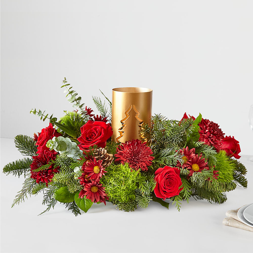 Toast the Season Centerpiece – KIEFER'S FLORIST, Coshocton OH