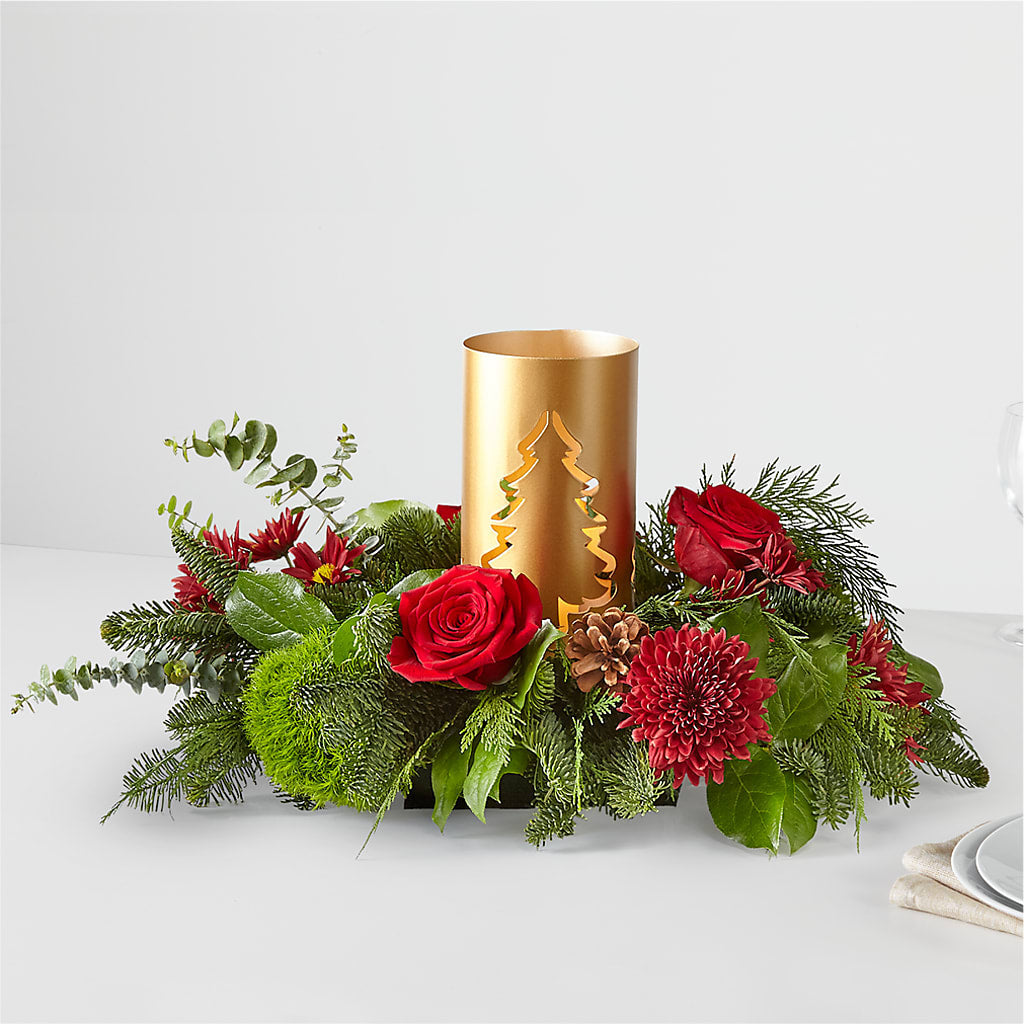 Toast the Season Centerpiece – KIEFER'S FLORIST, Coshocton OH
