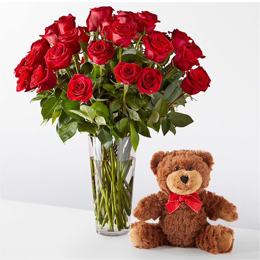 Romantic Long Stem Red Rose Bouquet Bundles – KIEFER'S FLORIST, Coshocton OH