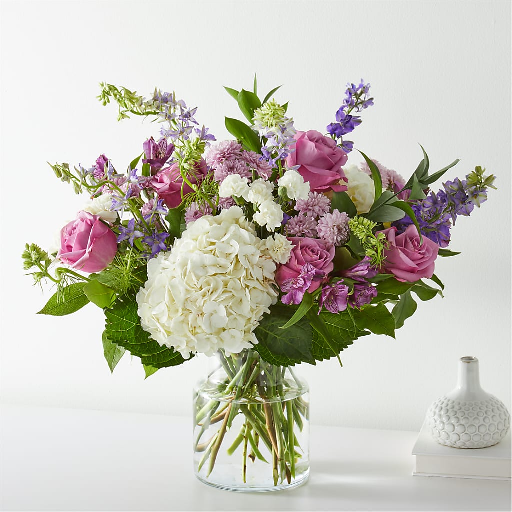 Violet Caress Bouquet – KIEFER'S FLORIST, Coshocton OH