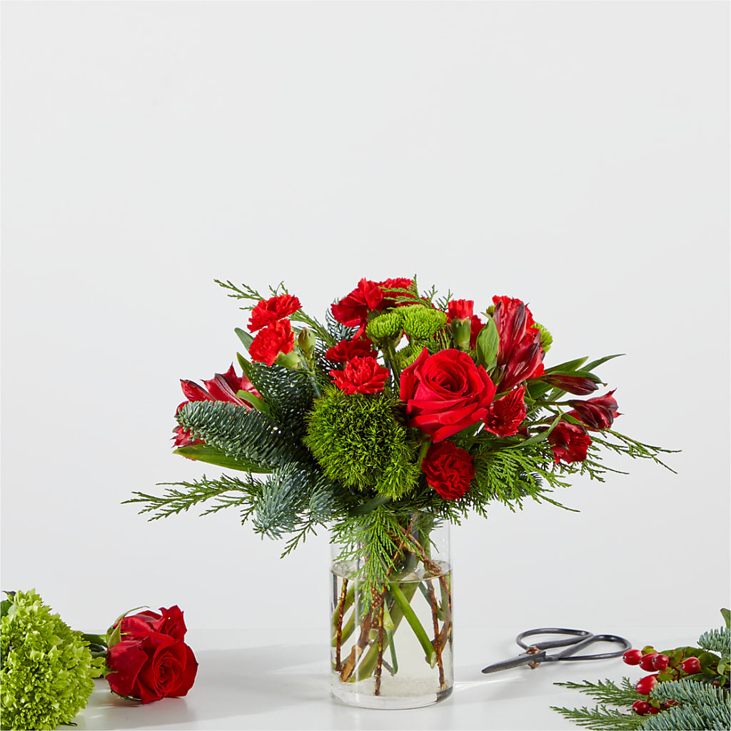 Merry Moment Bouquet – A Florist Original – KIEFER'S FLORIST, Coshocton OH