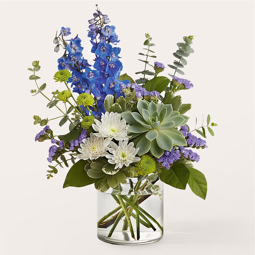Cerulean Waves Bouquet – KIEFER'S FLORIST, Coshocton OH