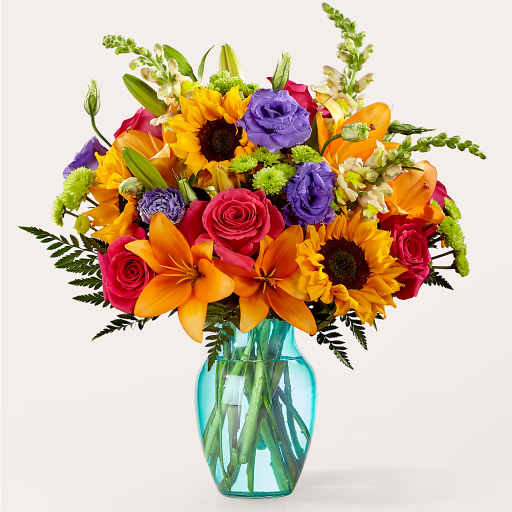Double Rainbow Bouquet – KIEFER'S FLORIST, Coshocton OH