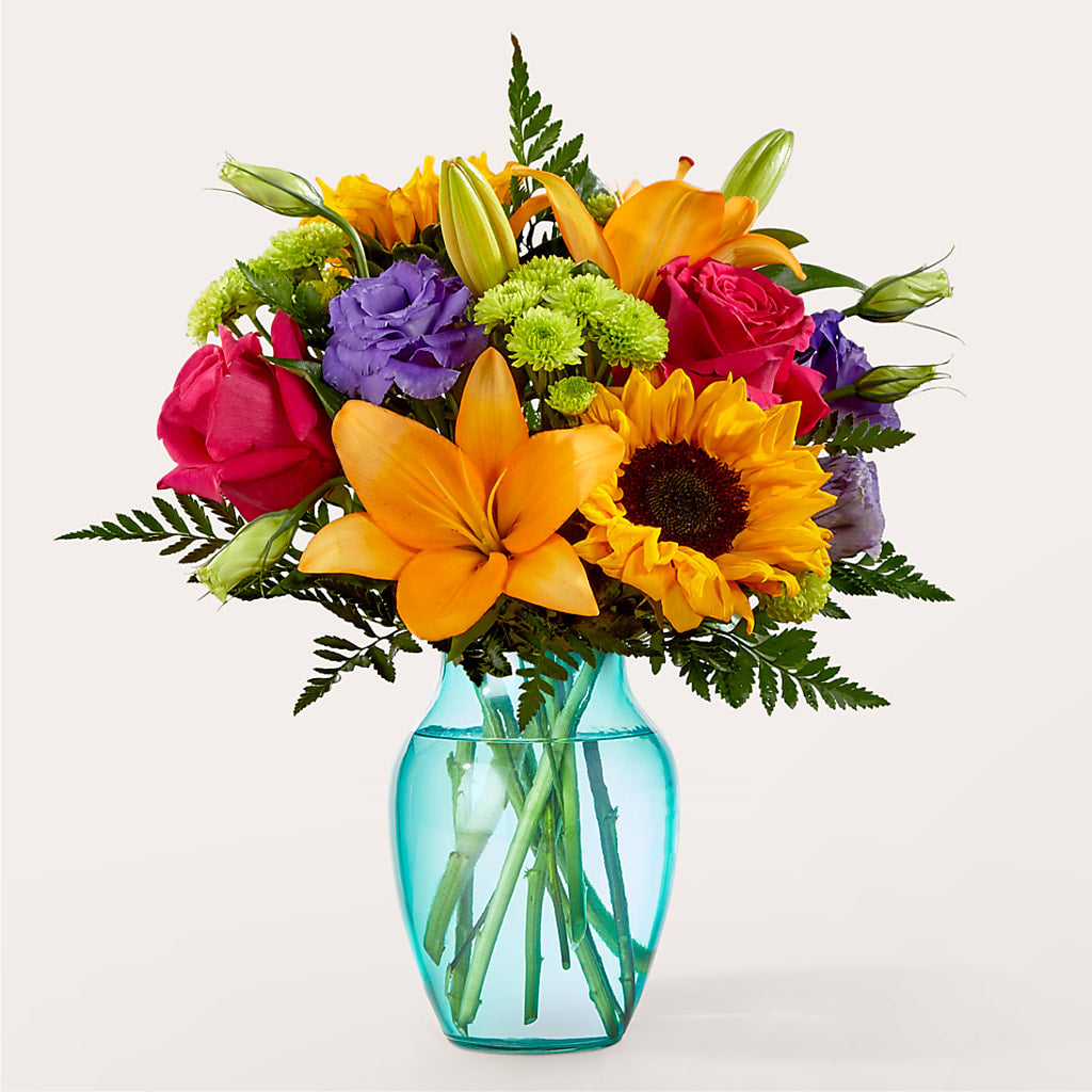 Double Rainbow Bouquet – KIEFER'S FLORIST, Coshocton OH
