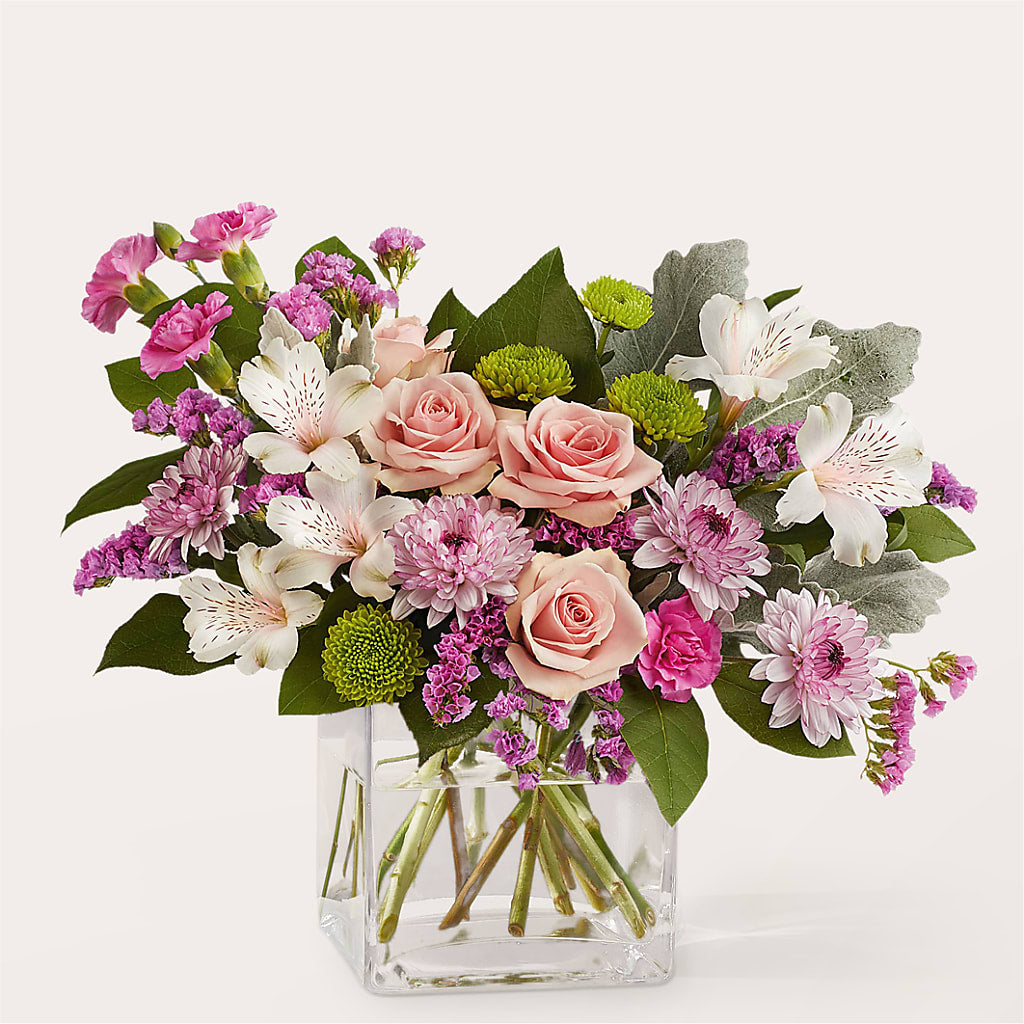 Pink Suede Bouquet – KIEFER'S FLORIST, Coshocton OH