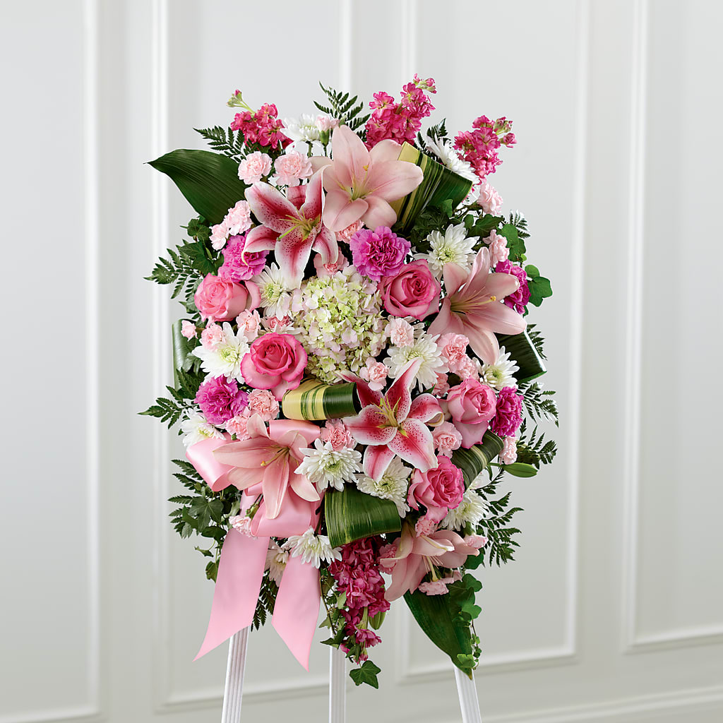 Comforting Standing Spray – KIEFER'S FLORIST, Coshocton OH