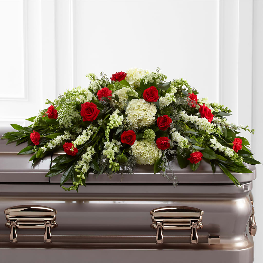 Sincerity Casket Spray – KIEFER'S FLORIST, Coshocton OH