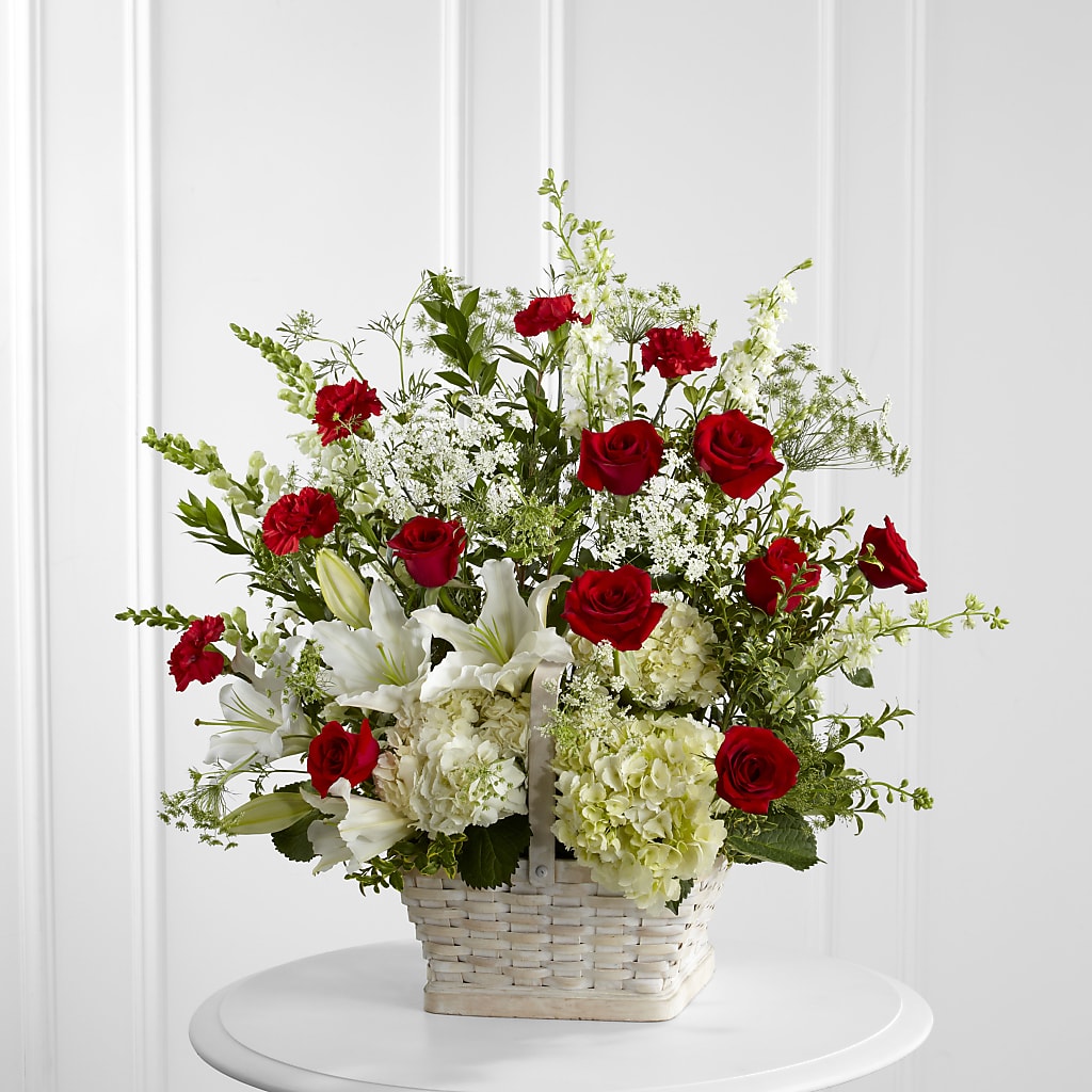 In Loving Memory Arrangement – KIEFER'S FLORIST, Coshocton OH