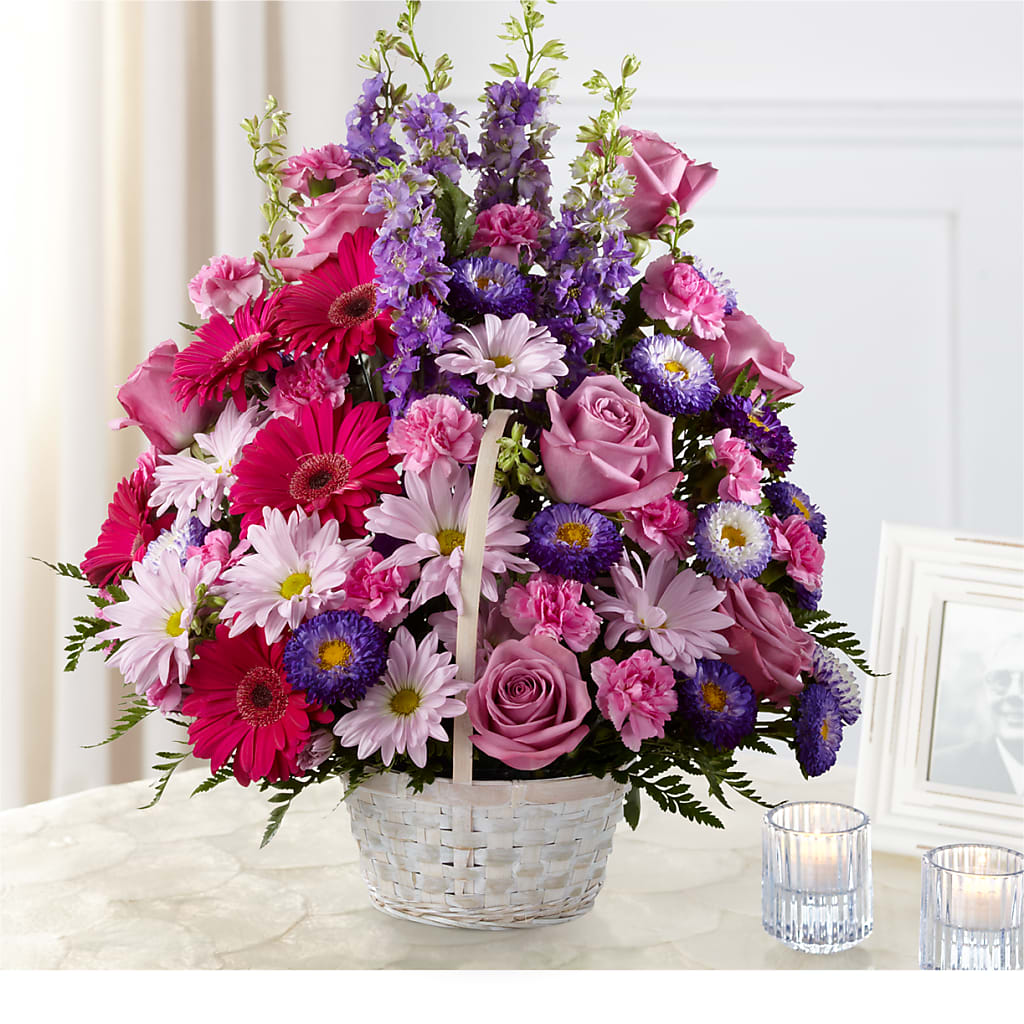 Pastel Peace Basket – KIEFER'S FLORIST, Coshocton OH