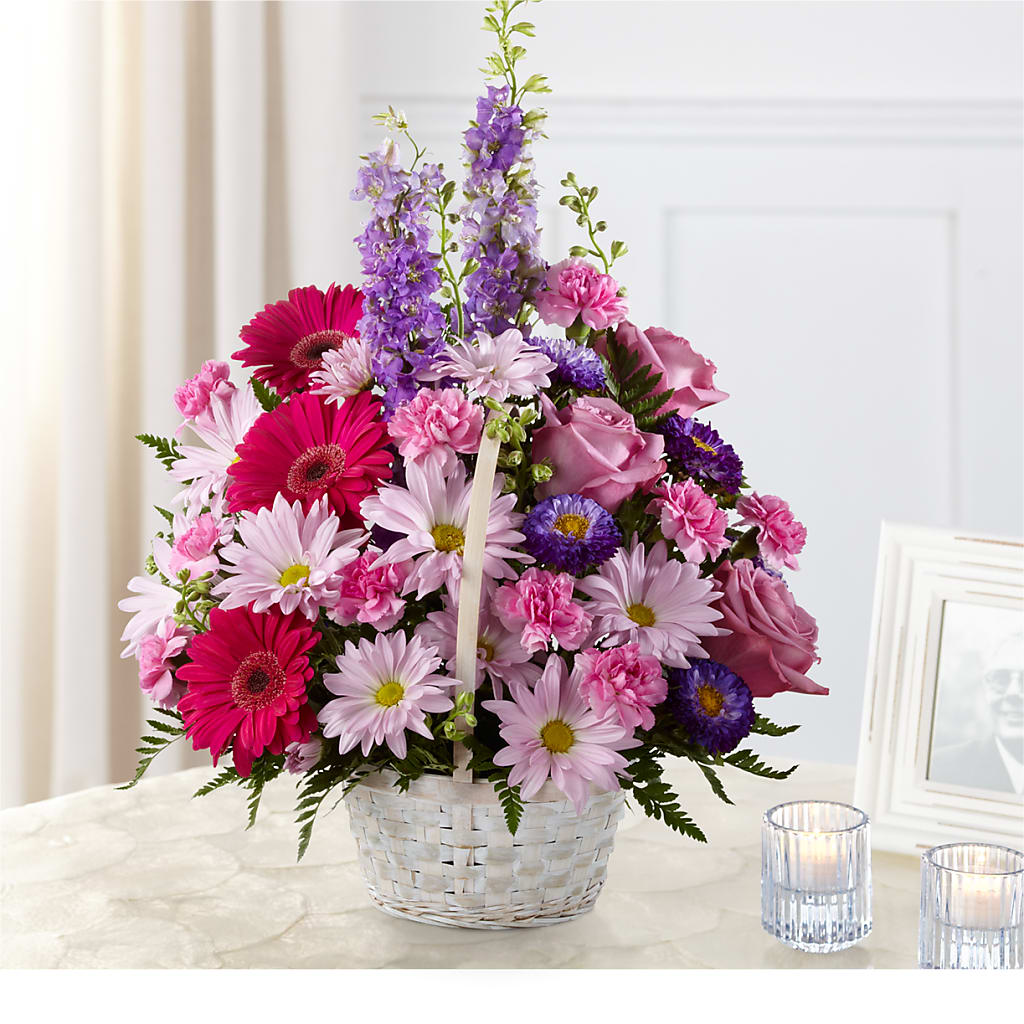 Pastel Peace Basket – KIEFER'S FLORIST, Coshocton OH