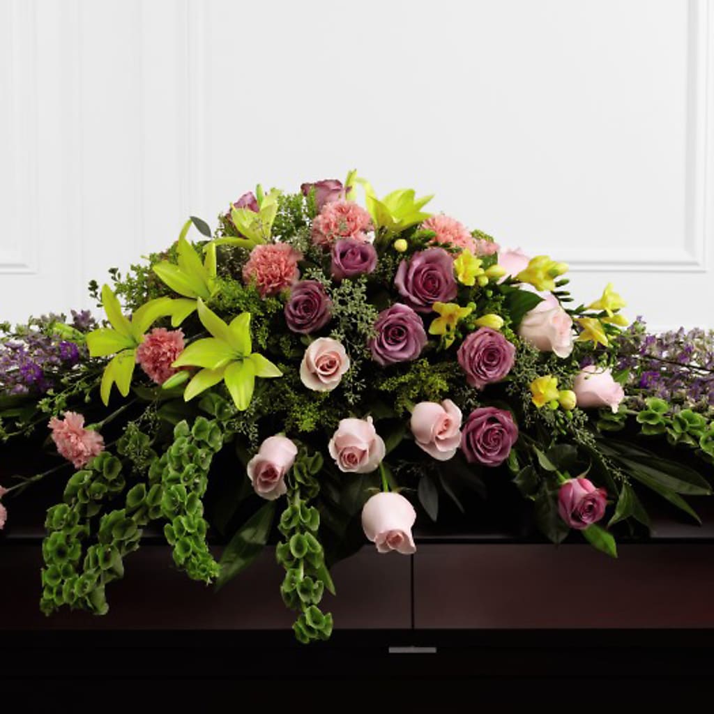 Forever Beloved Casket Spray – KIEFER'S FLORIST, Coshocton OH