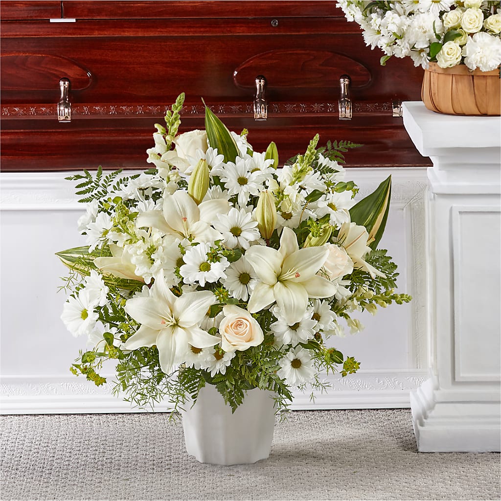 Thoughts of Tranquility Floor Basket – KIEFER'S FLORIST, Coshocton OH