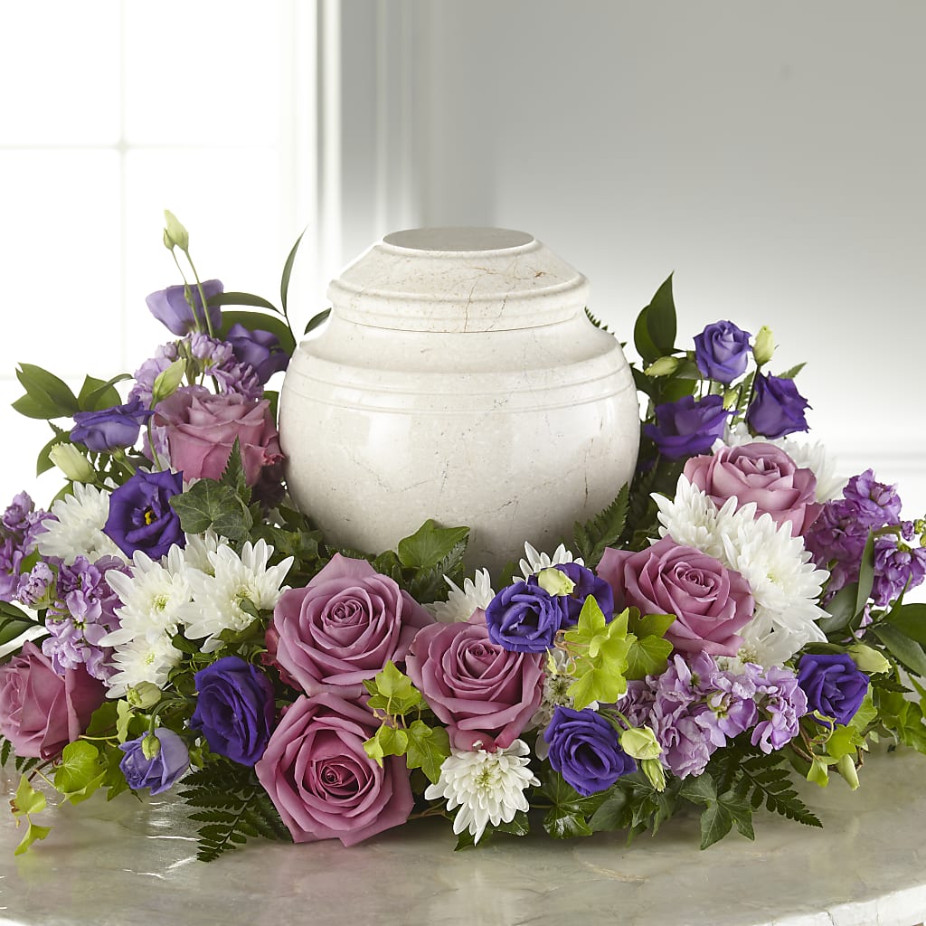 Blooming Sympathy Cremation Adornment – KIEFER'S FLORIST, Coshocton OH