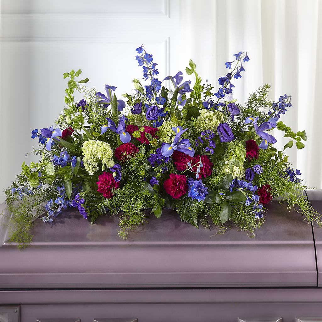 Always Treasured Casket Spray – KIEFER'S FLORIST, Coshocton OH