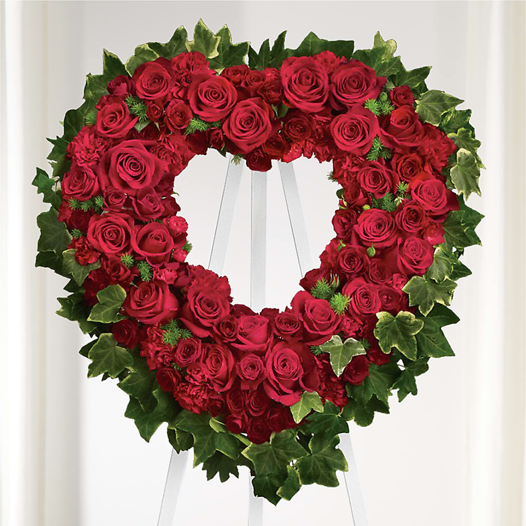 Wholehearted Standing Spray – KIEFER'S FLORIST, Coshocton OH