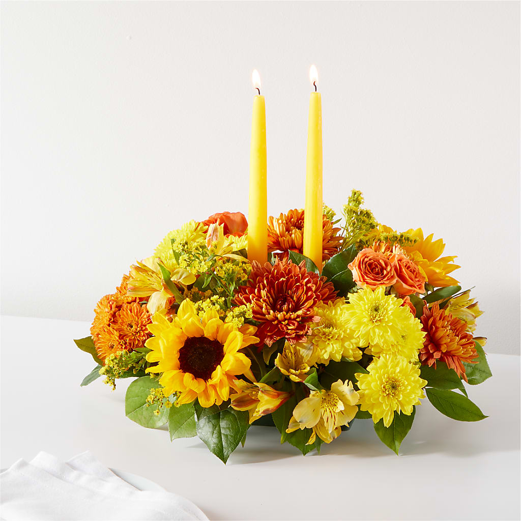 Autumn Harmony Centerpiece – KIEFER'S FLORIST, Coshocton OH