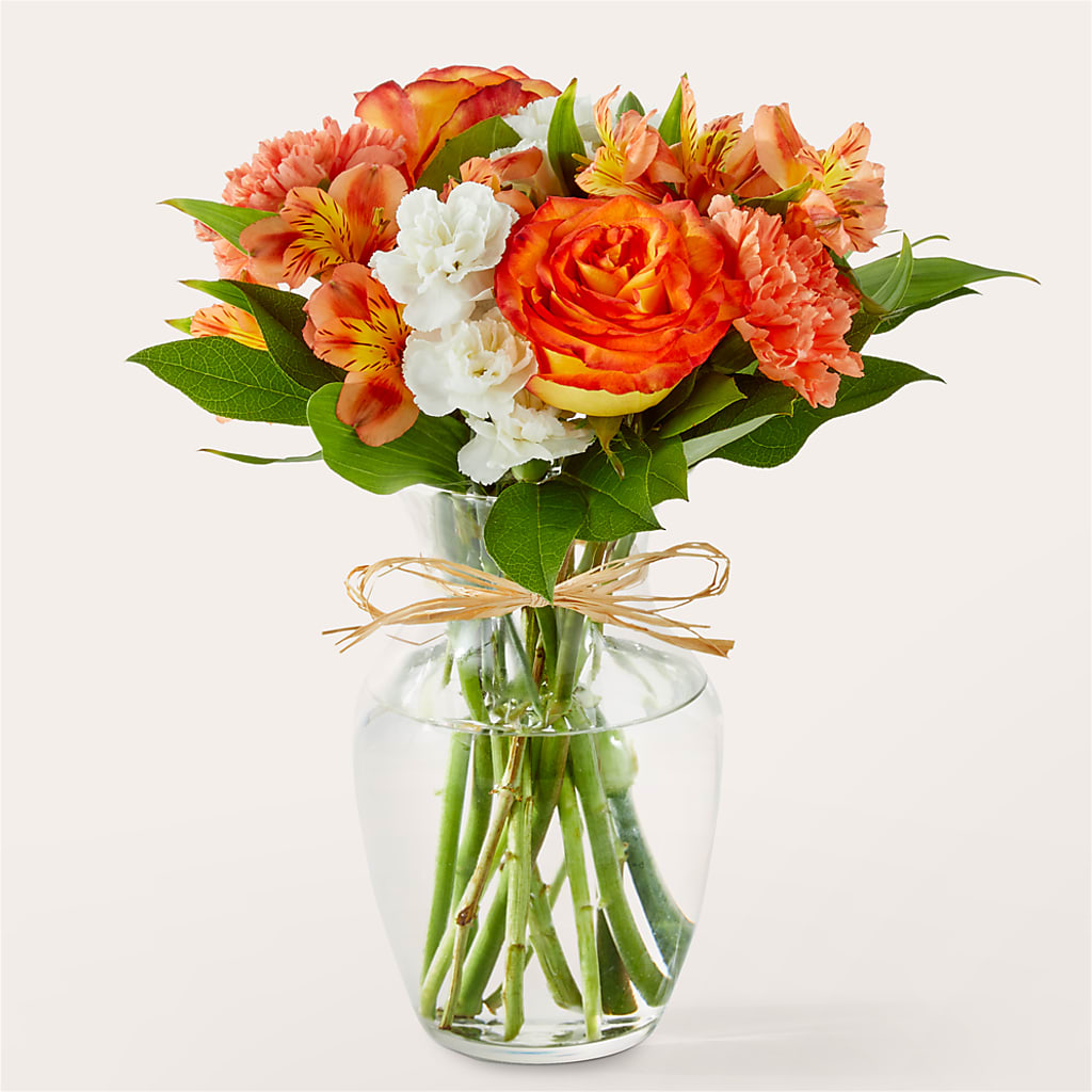 Apricot Glow Bouquet – KIEFER'S FLORIST, Coshocton OH