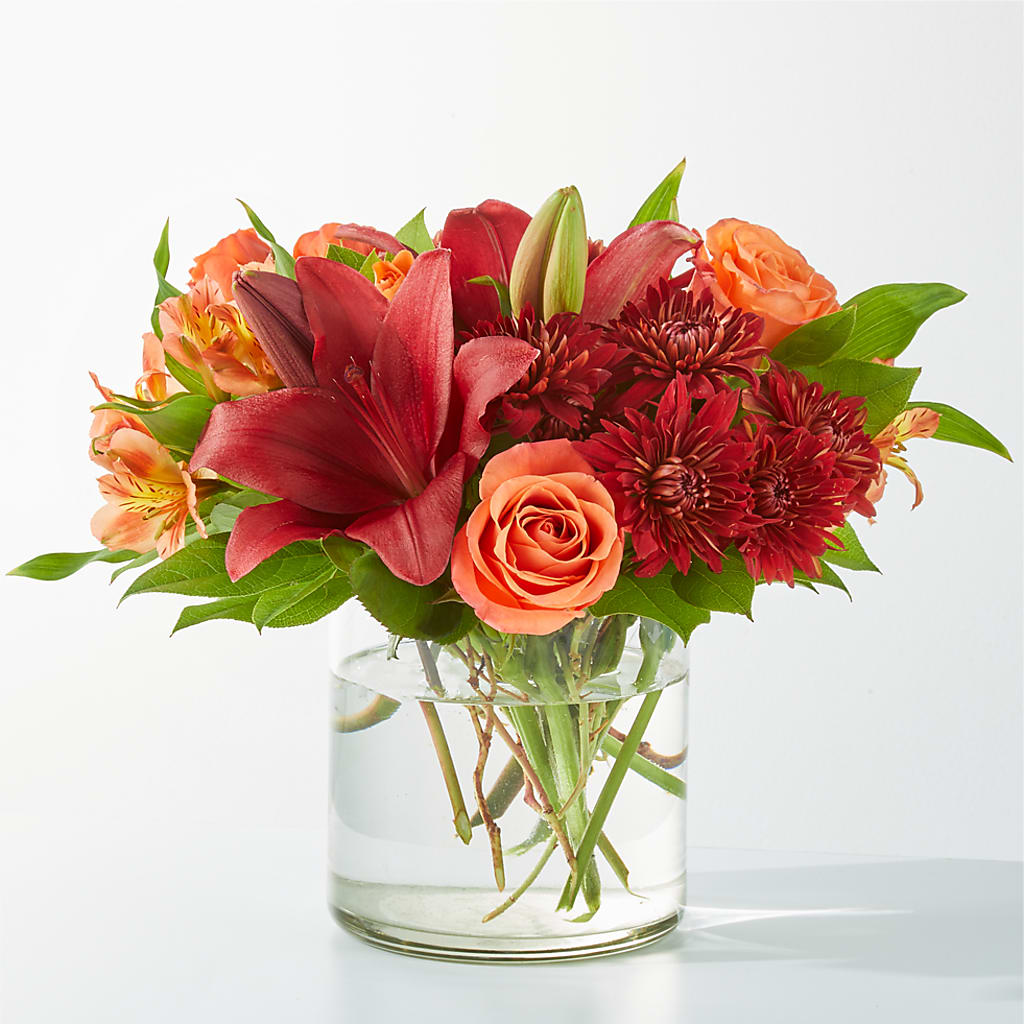 Crimson Leaves Bouquet – KIEFER'S FLORIST, Coshocton OH