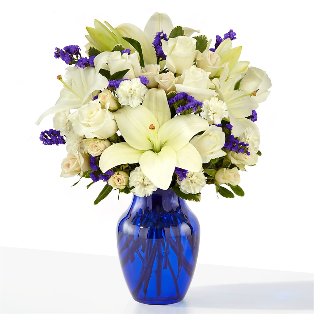 Sapphire Rush Bouquet – KIEFER'S FLORIST, Coshocton OH
