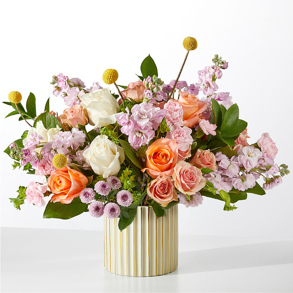 French Market Bouquet with Ivory Vase – KIEFER'S FLORIST, Coshocton OH
