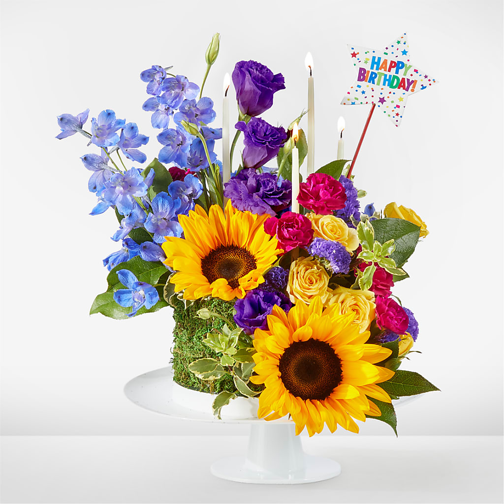 Star of the Day Floral Cake – KIEFER'S FLORIST, Coshocton OH