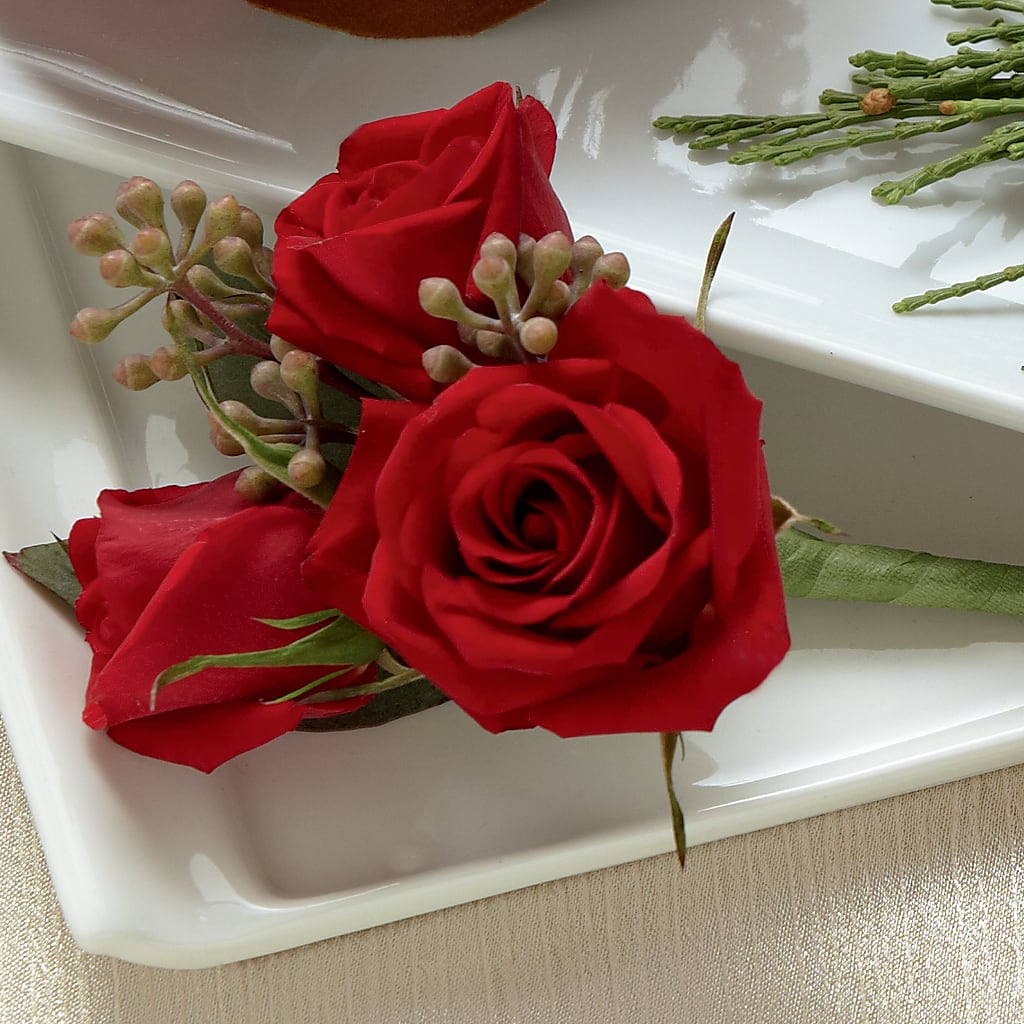 Red Spray Rose Boutonniere – KIEFER'S FLORIST, Coshocton OH