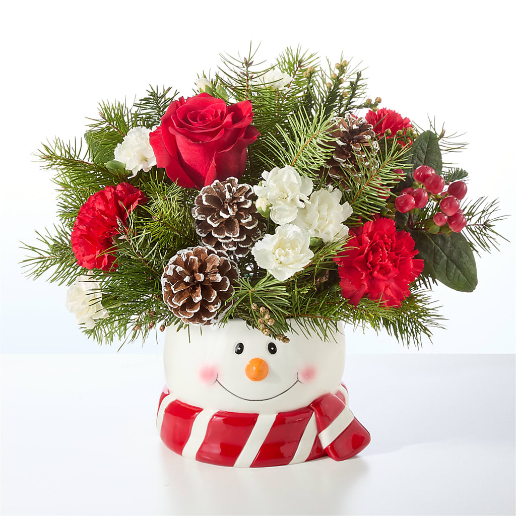 Jolly Snowman Bouquet – KIEFER'S FLORIST, Coshocton OH