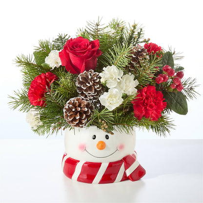 Jolly Snowman Bouquet – KIEFER'S FLORIST, Coshocton OH