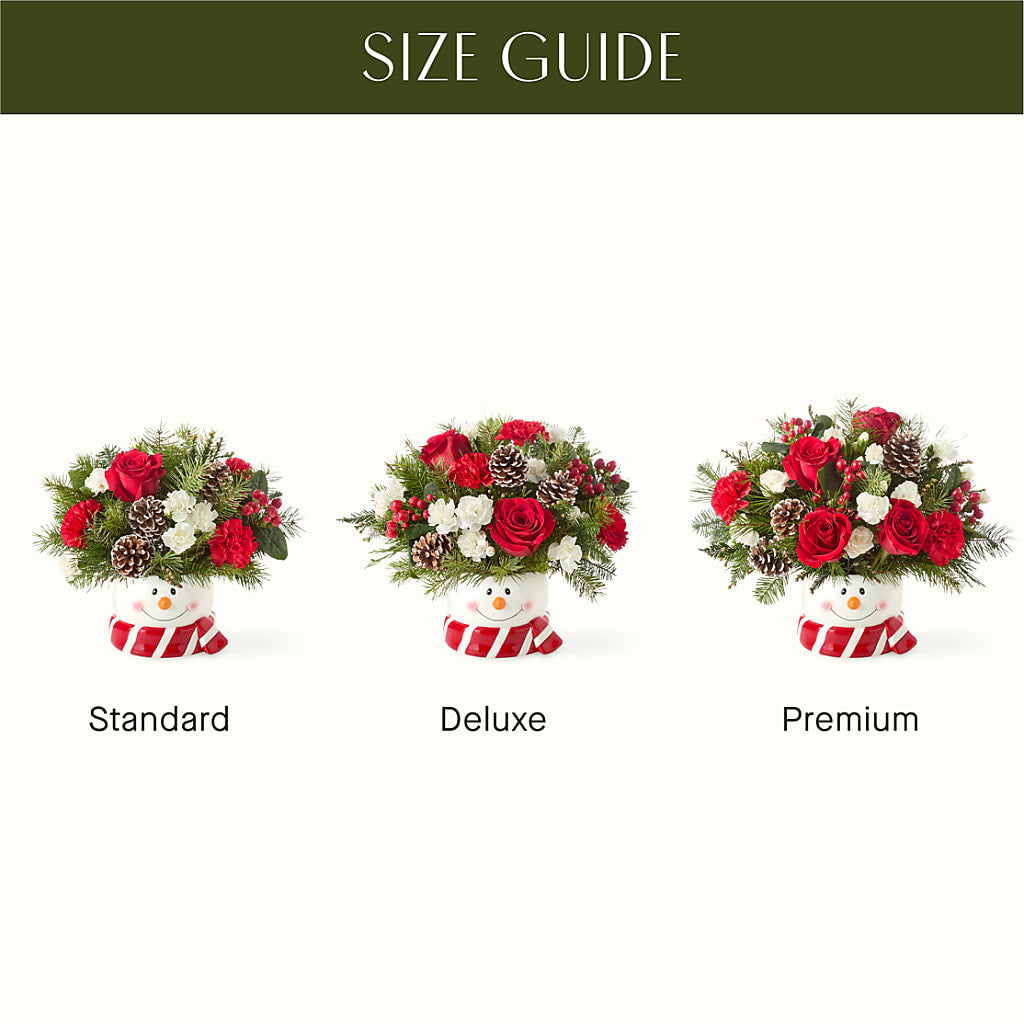 Jolly Snowman Bouquet – KIEFER'S FLORIST, Coshocton OH