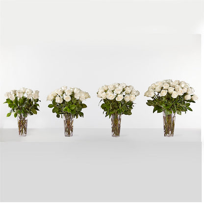 Long Stem White Rose Bouquet – KIEFER'S FLORIST, Coshocton OH