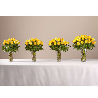 Long Stem Yellow Rose Bouquet – KIEFER'S FLORIST, Coshocton OH
