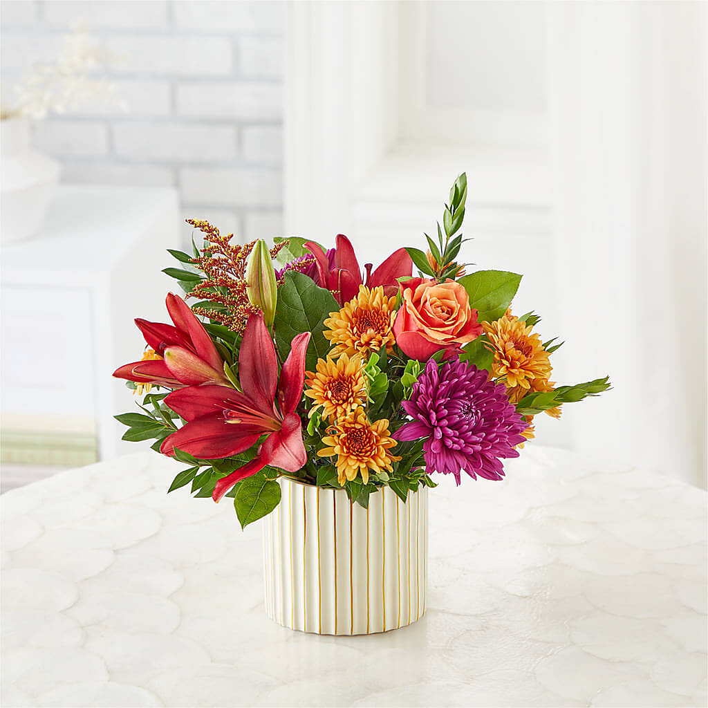Burgundy Landscape Bouquet – KIEFER'S FLORIST, Coshocton OH
