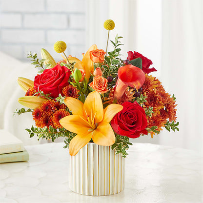 Scarlet Skies Bouquet – KIEFER'S FLORIST, Coshocton OH