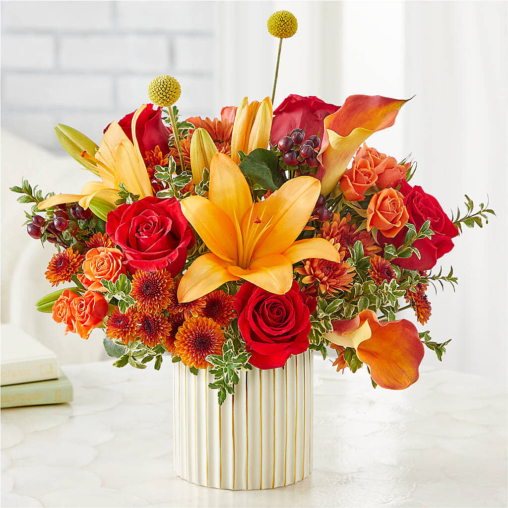Scarlet Skies Bouquet – KIEFER'S FLORIST, Coshocton OH
