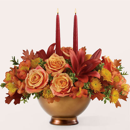 Harvest Table Centerpiece – KIEFER'S FLORIST, Coshocton OH