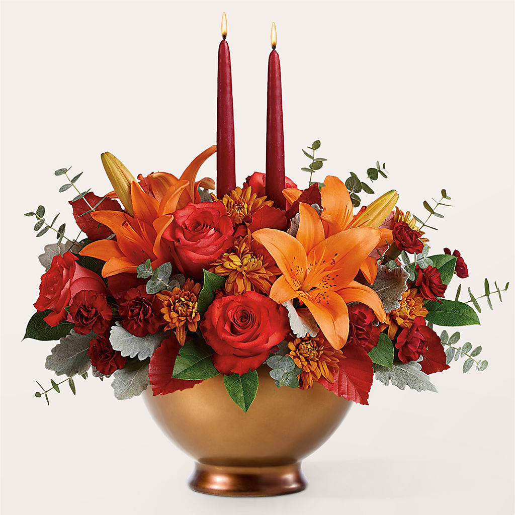 Fruits of Fall Centerpiece – KIEFER'S FLORIST, Coshocton OH