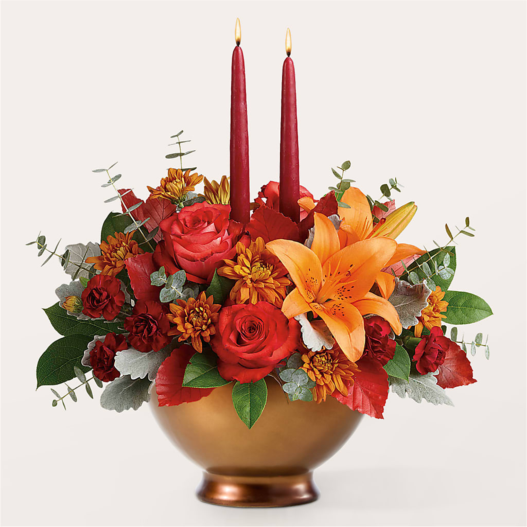 Fruits of Fall Centerpiece – KIEFER'S FLORIST, Coshocton OH