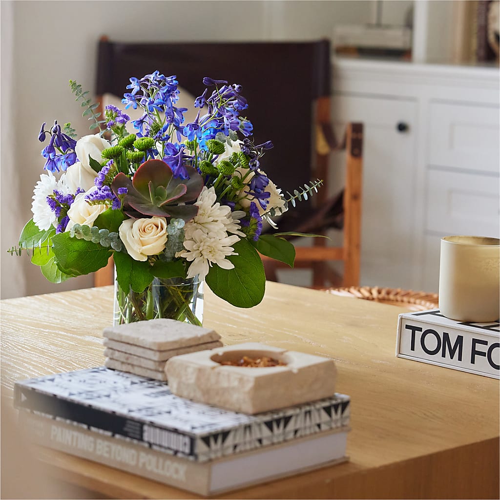 Cerulean Waves Bouquet – KIEFER'S FLORIST, Coshocton OH