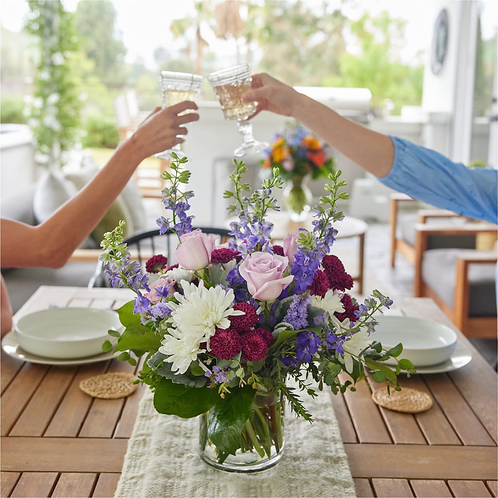 Violet Frost Bouquet – KIEFER'S FLORIST, Coshocton OH