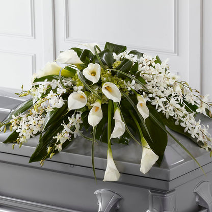 Angel Wings Casket Spray – KIEFER'S FLORIST, Coshocton OH