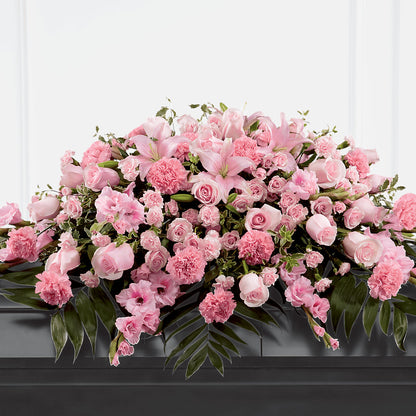 Garden of Comfort Casket Spray (Standard) – KIEFER'S FLORIST, Coshocton OH