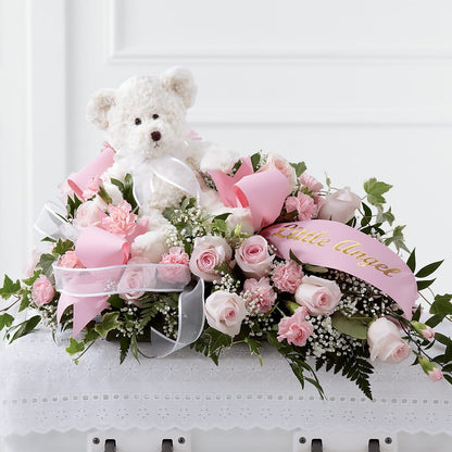 Touch of Sympathy Casket Spray – KIEFER'S FLORIST, Coshocton OH