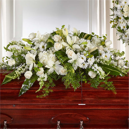 Abundance Casket Spray – KIEFER'S FLORIST, Coshocton OH