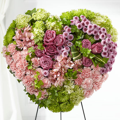 Heartwarming Standing Heart – KIEFER'S FLORIST, Coshocton OH