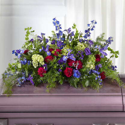 Always Treasured Casket Spray – KIEFER'S FLORIST, Coshocton OH