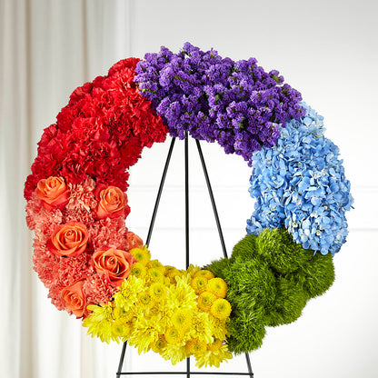 Circle of Love Wreath – KIEFER'S FLORIST, Coshocton OH