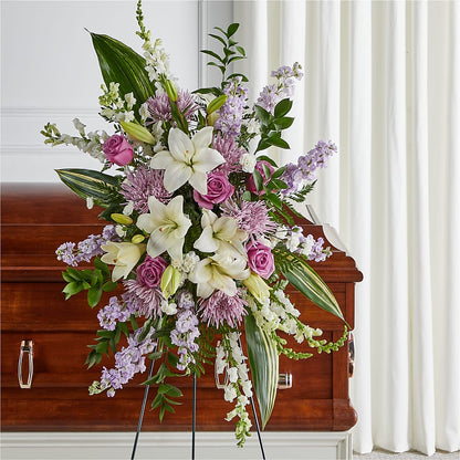 Grateful Hearts Standing Spray – KIEFER'S FLORIST, Coshocton OH