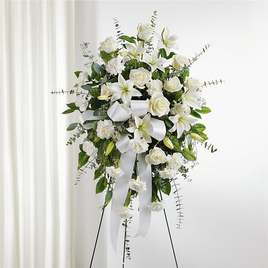 With Care Standing Spray – KIEFER'S FLORIST, Coshocton OH
