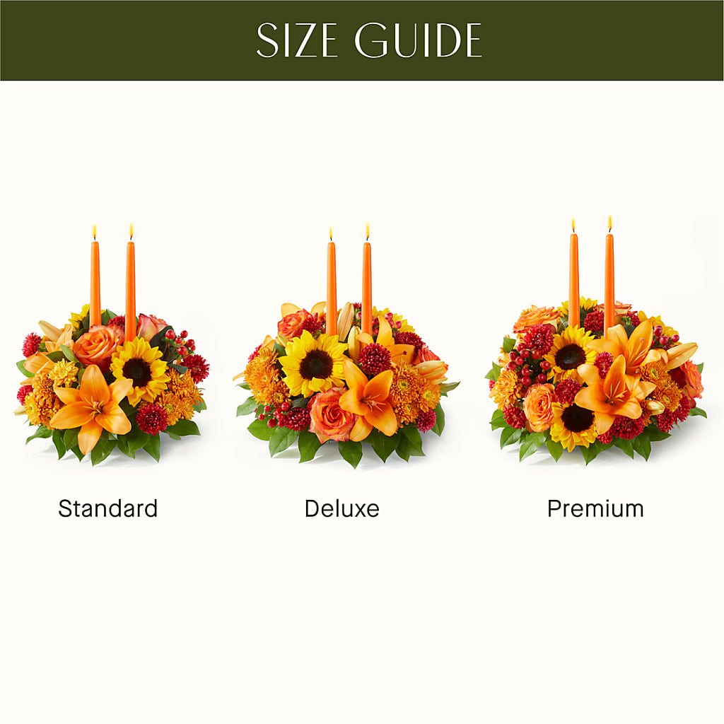 Grateful Centerpiece – KIEFER'S FLORIST, Coshocton OH